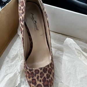 Leopard heels